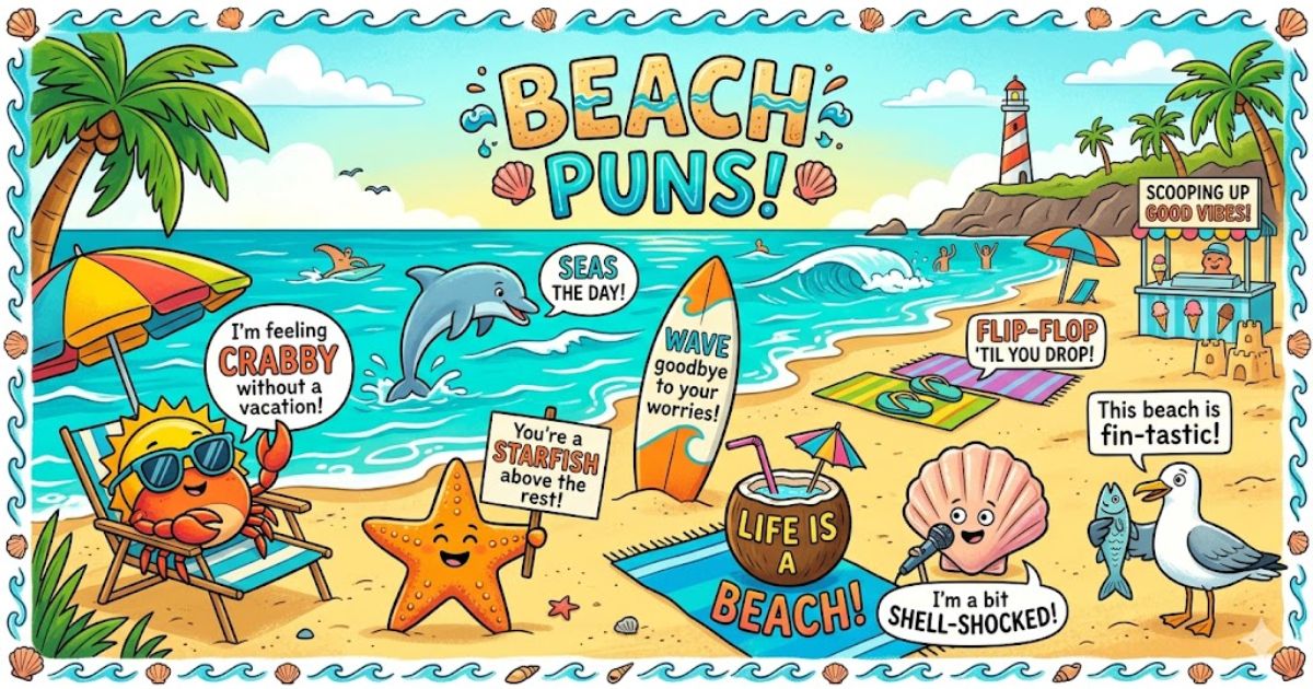 Beach Puns