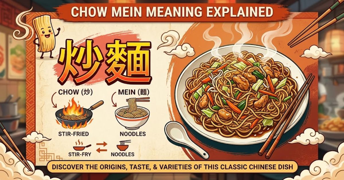 Chow Mein Meaning Explained
