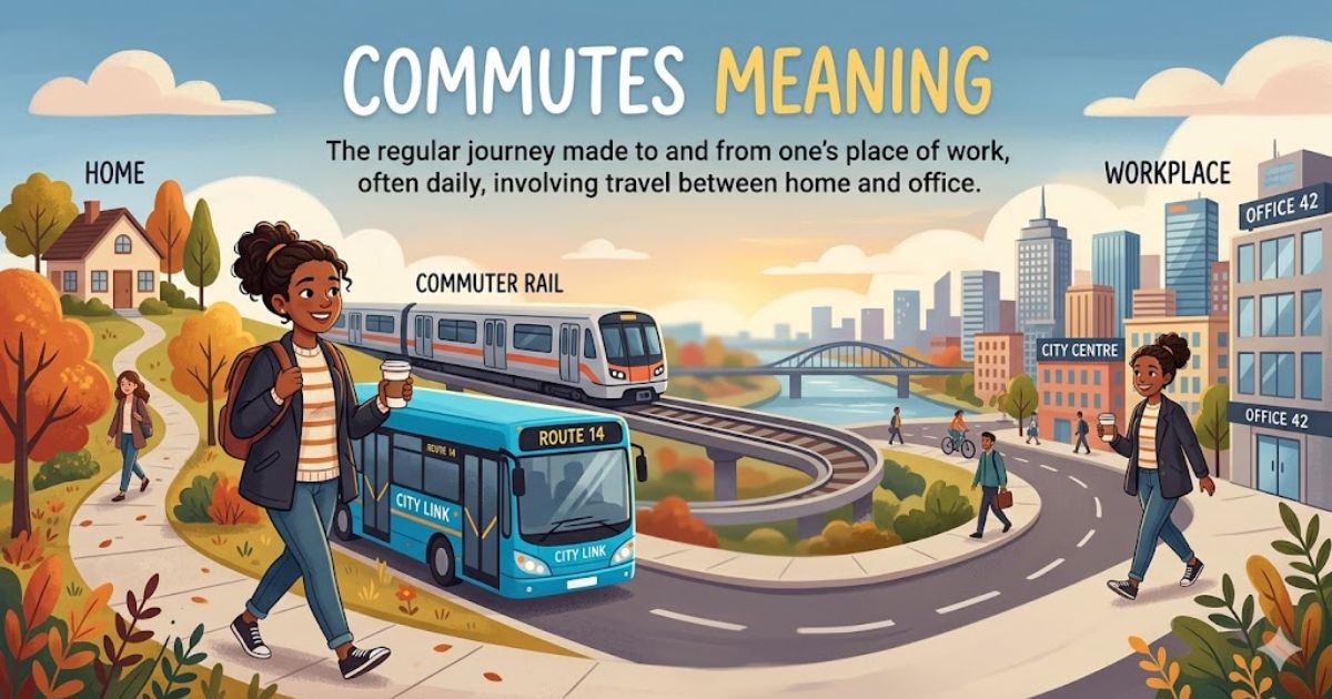 Commutes Meaning
