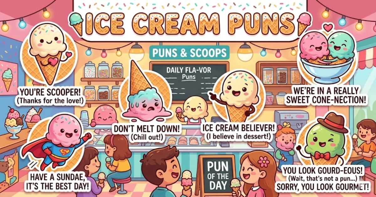 Ice Cream Puns