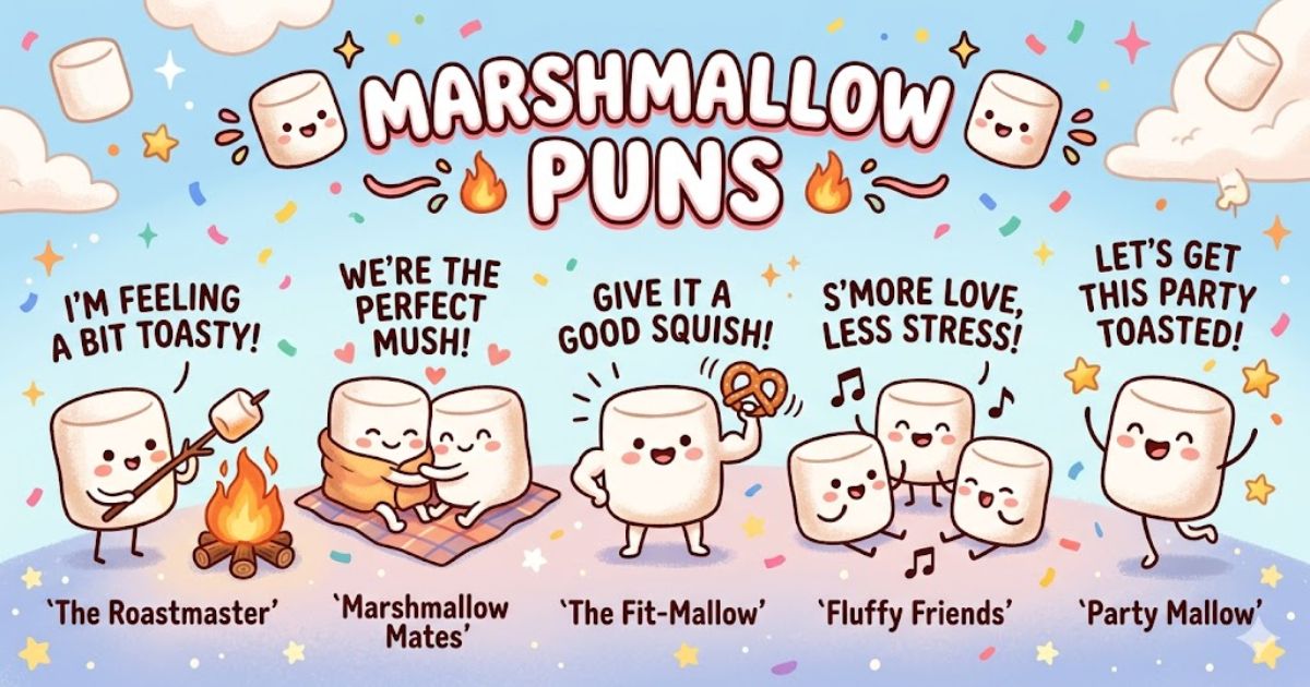 Marshmallow Puns