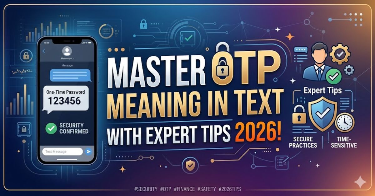 Master OTP Meaning in Text