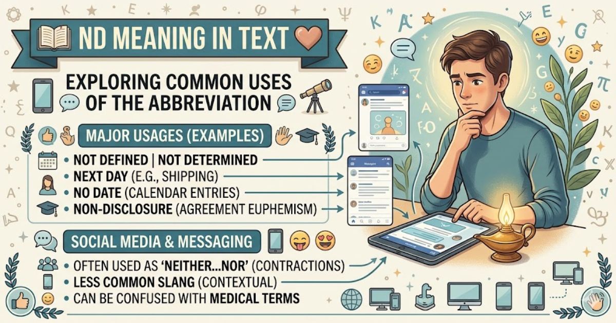ND Meaning in Text