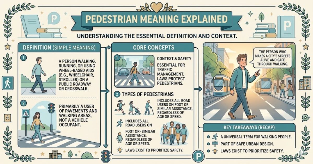 Pedestrian Meaning Explained