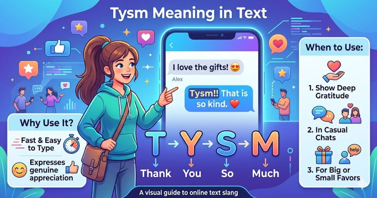 Tysm Meaning in Text