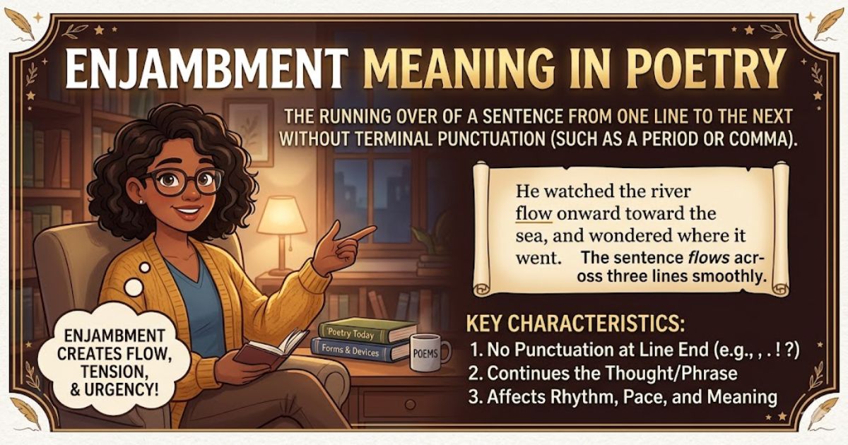 Enjambment Meaning