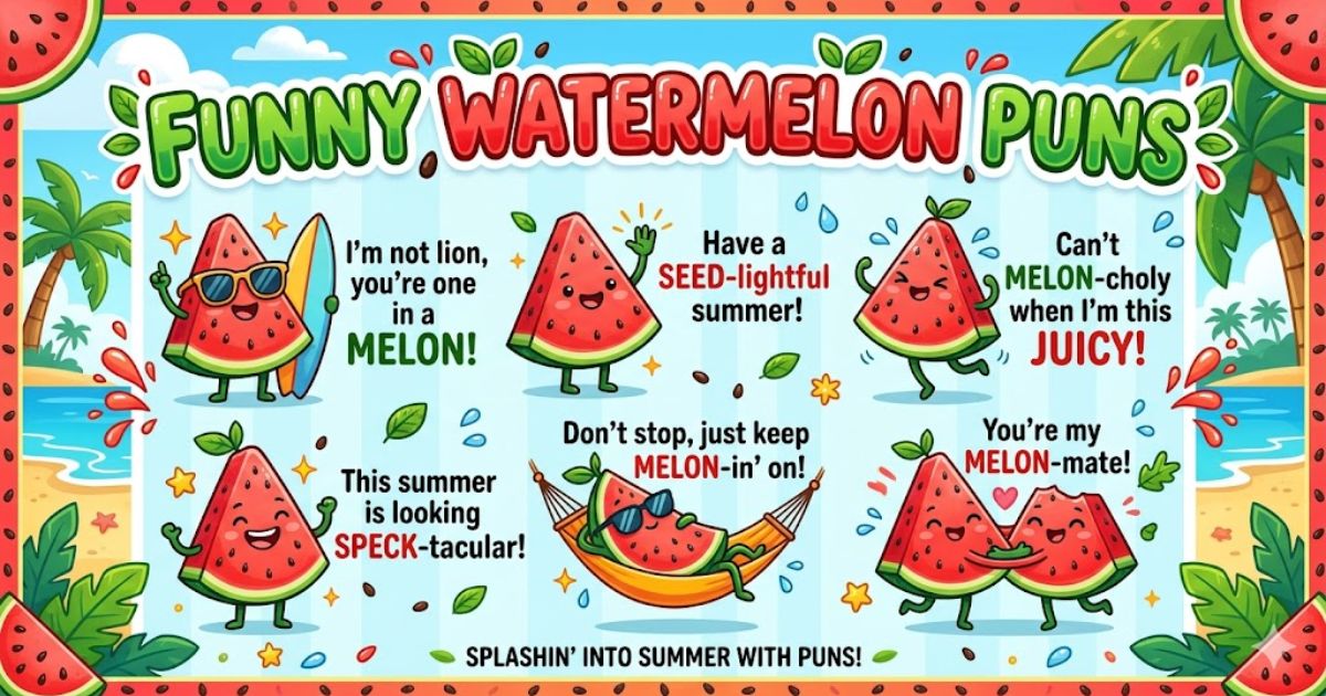 Funny Watermelon Puns