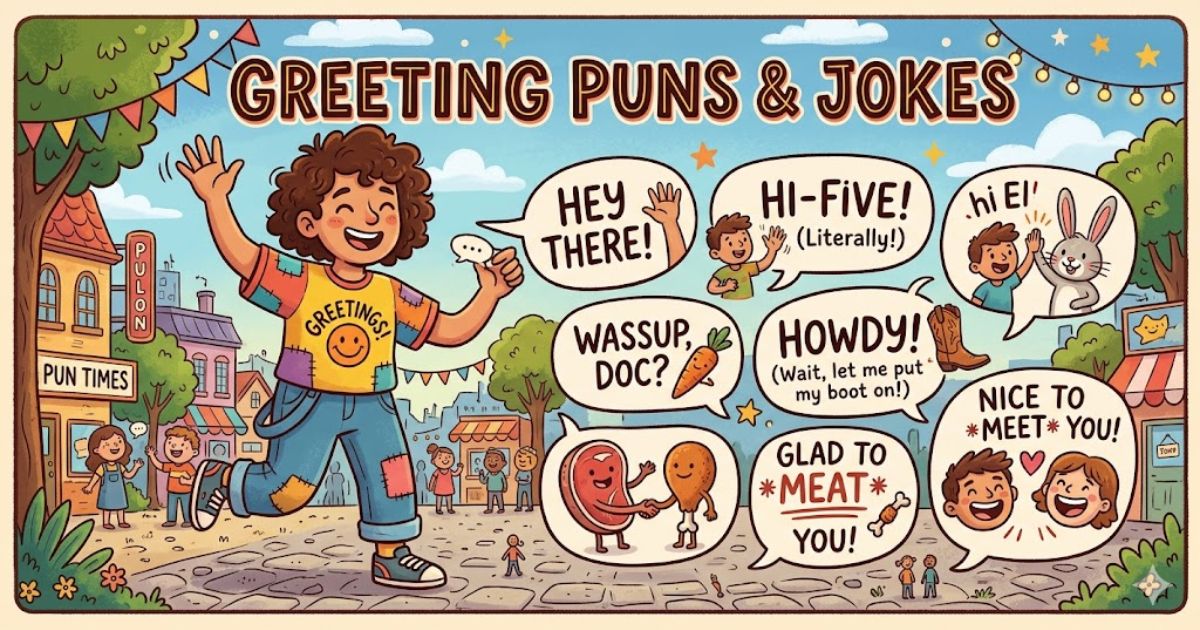 Greeting Puns & Jokes