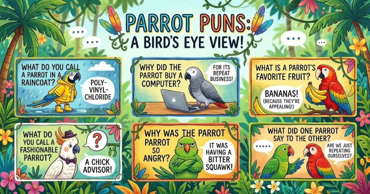 Parrot Puns