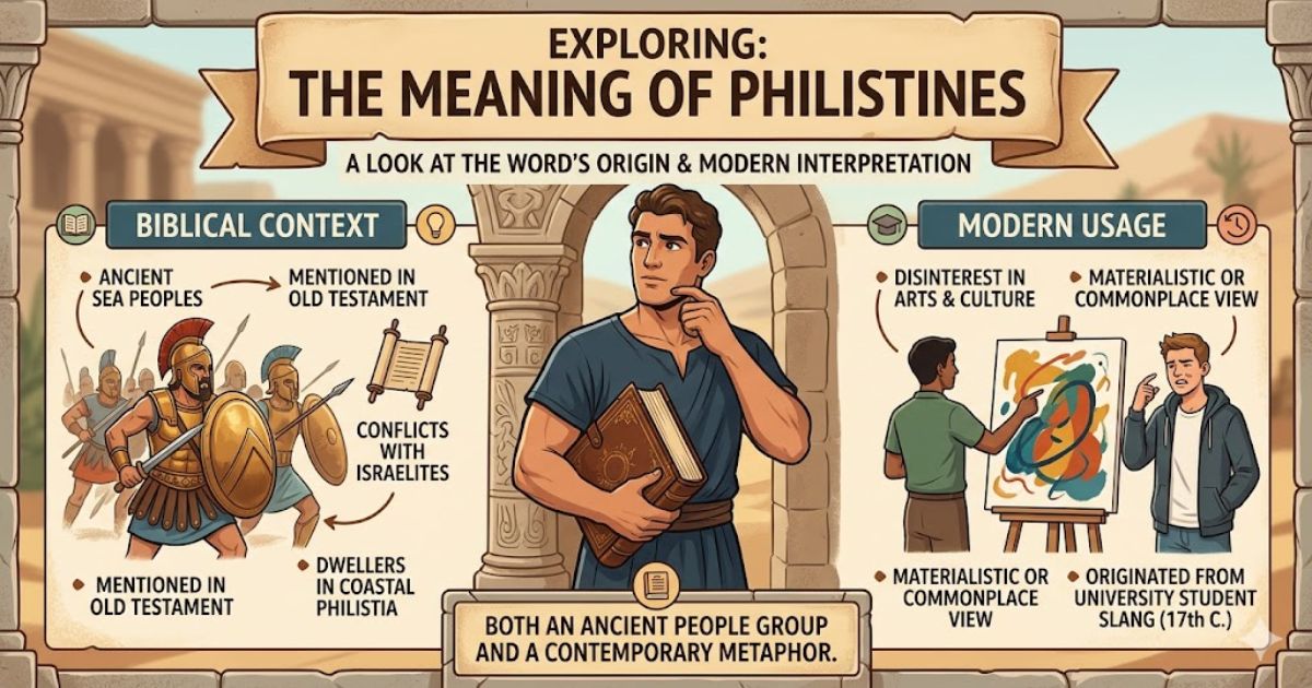 Philistines Meaning