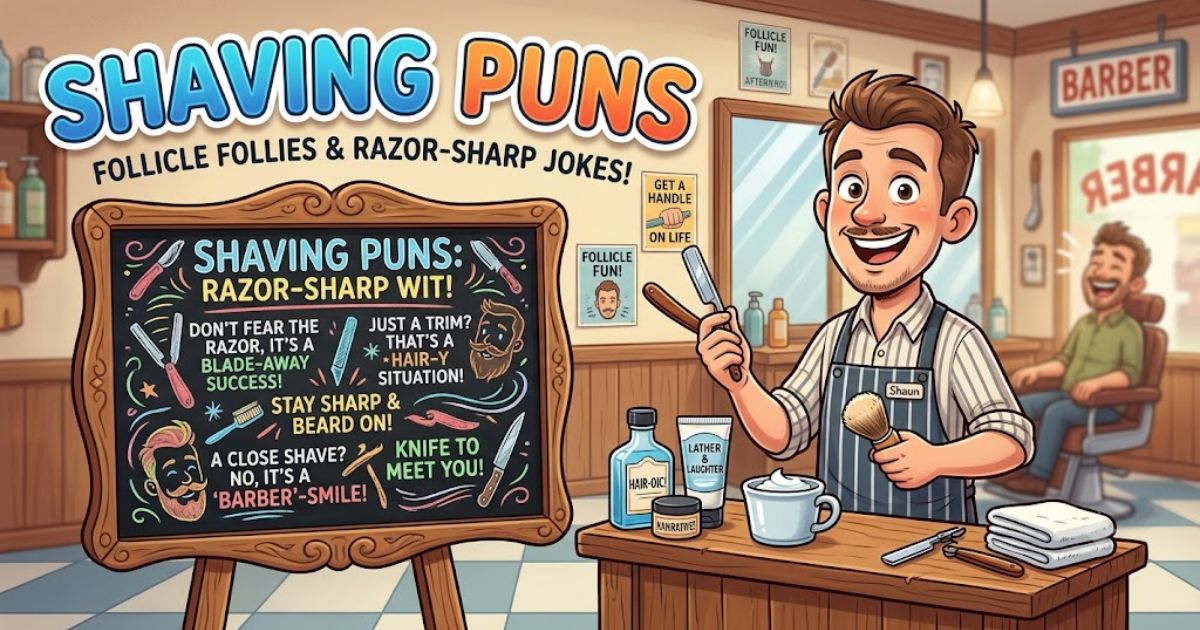 Shaving Puns