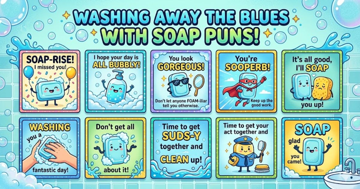 Soap Puns