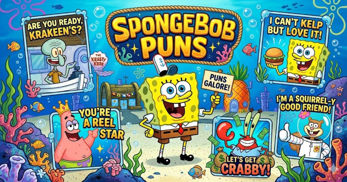 SpongeBob Puns