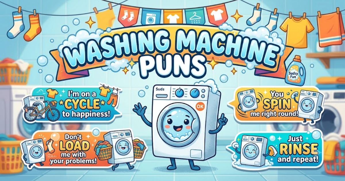 Washing Machine Puns