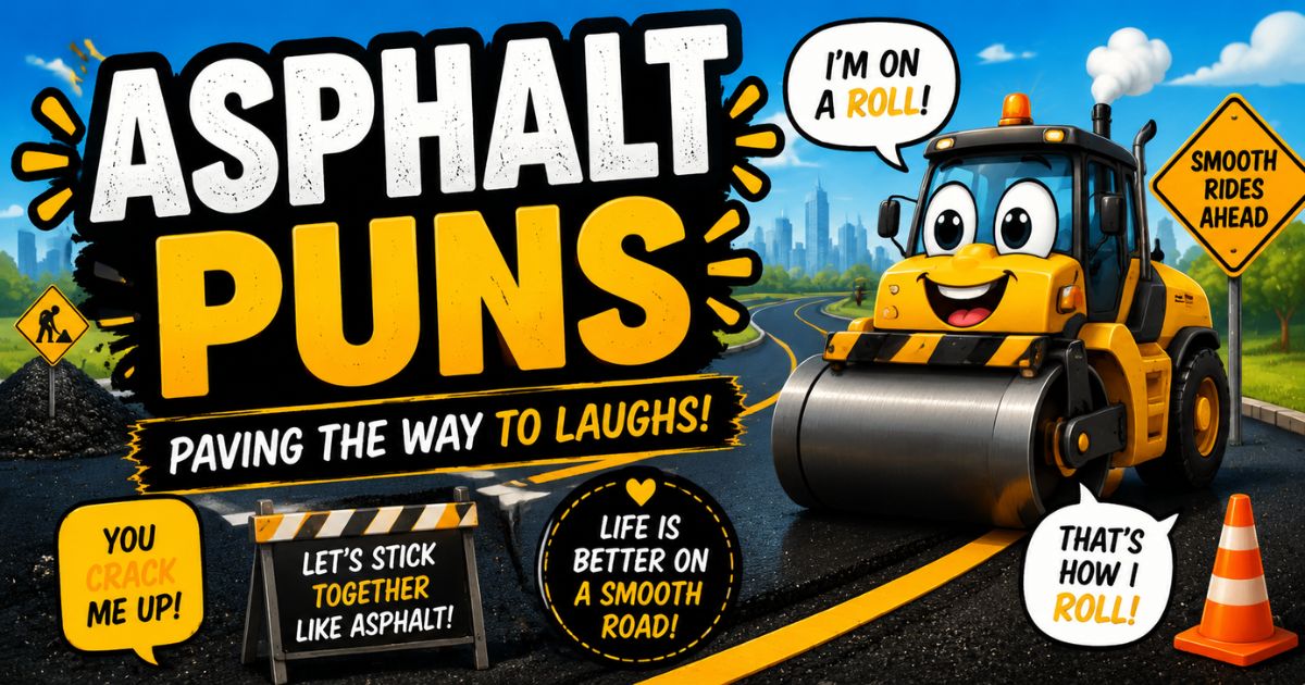Asphalt Puns