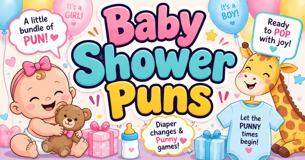 Baby Shower Puns