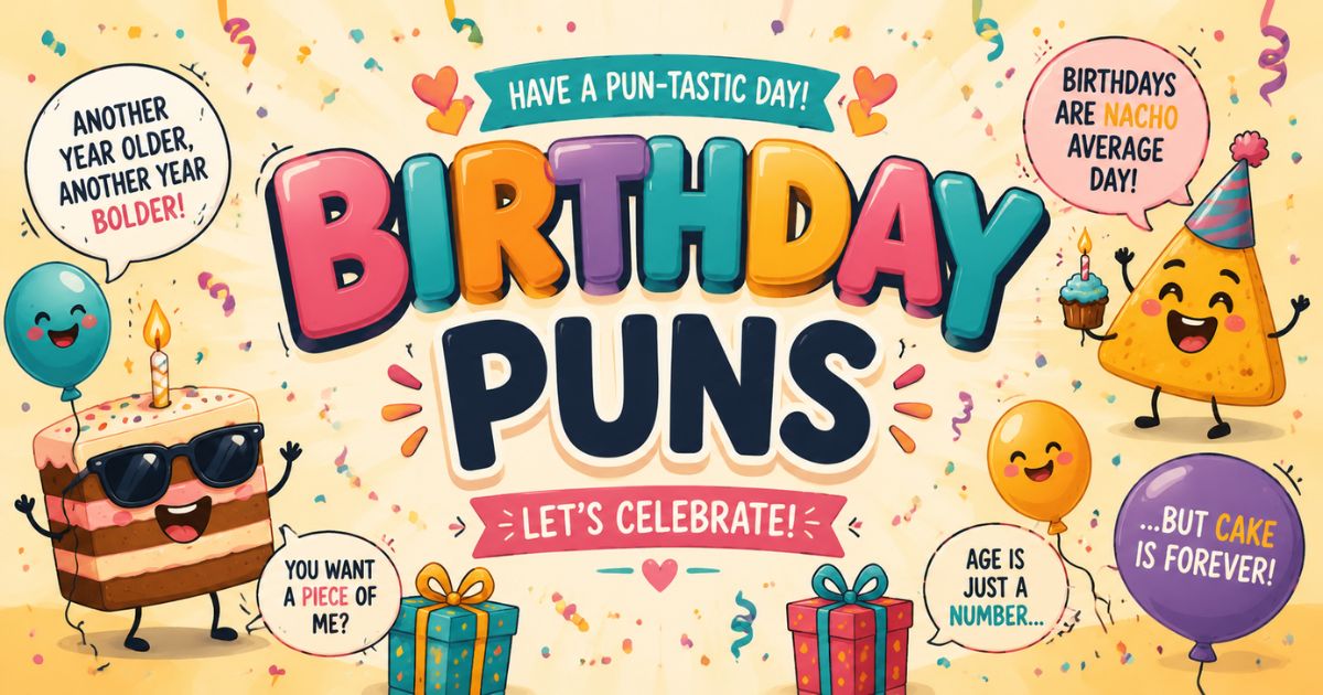 Birthday Puns