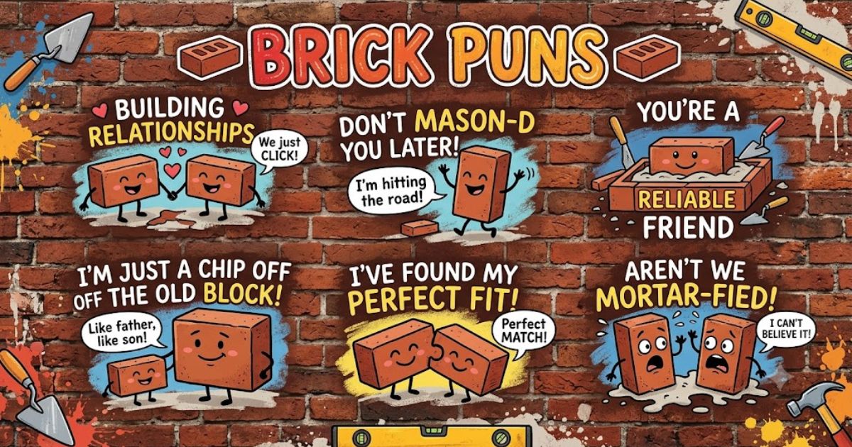 Brick Puns