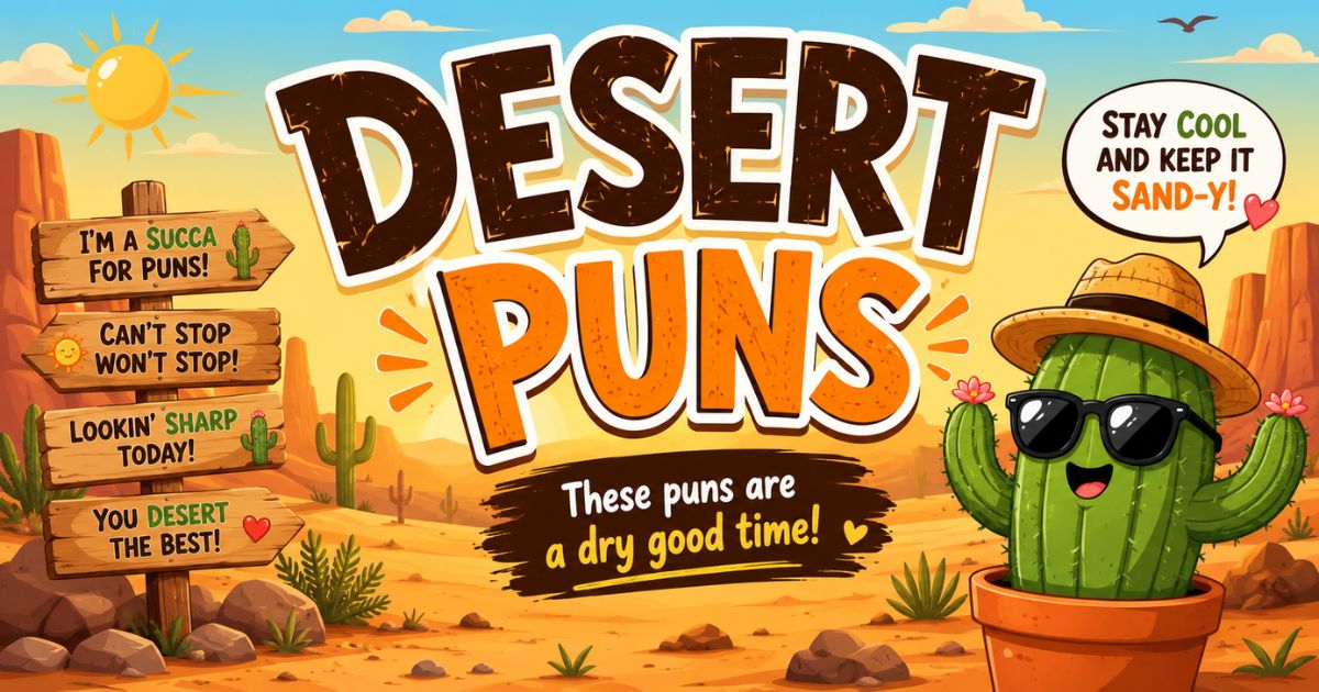 Desert Puns