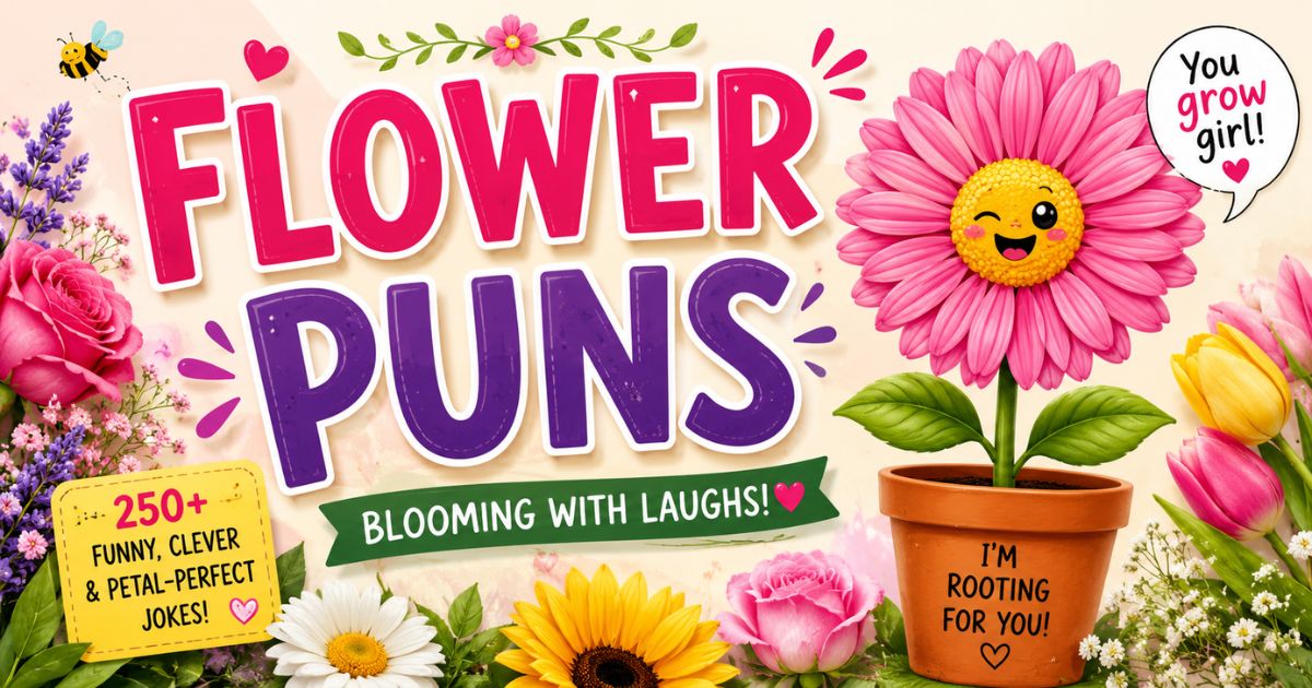 Flower Puns
