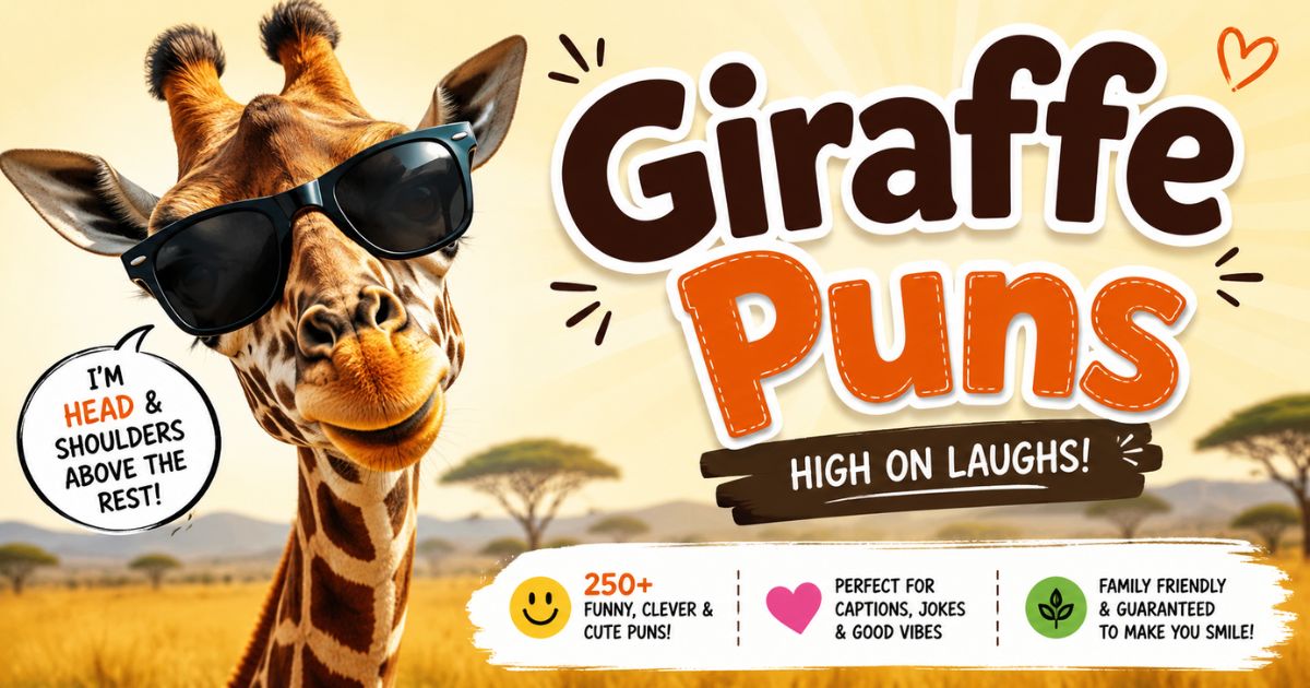 Giraffe Puns