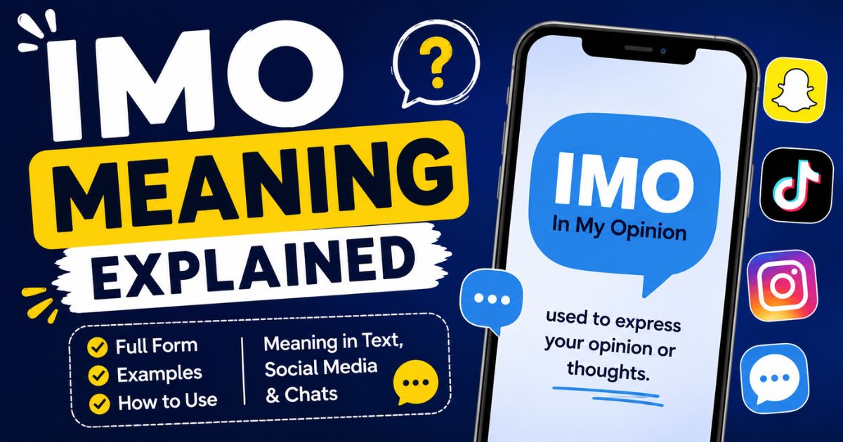 IMO Meaning