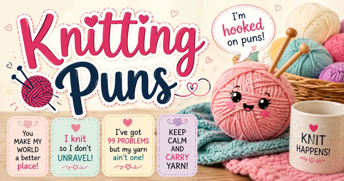 Knitting Puns
