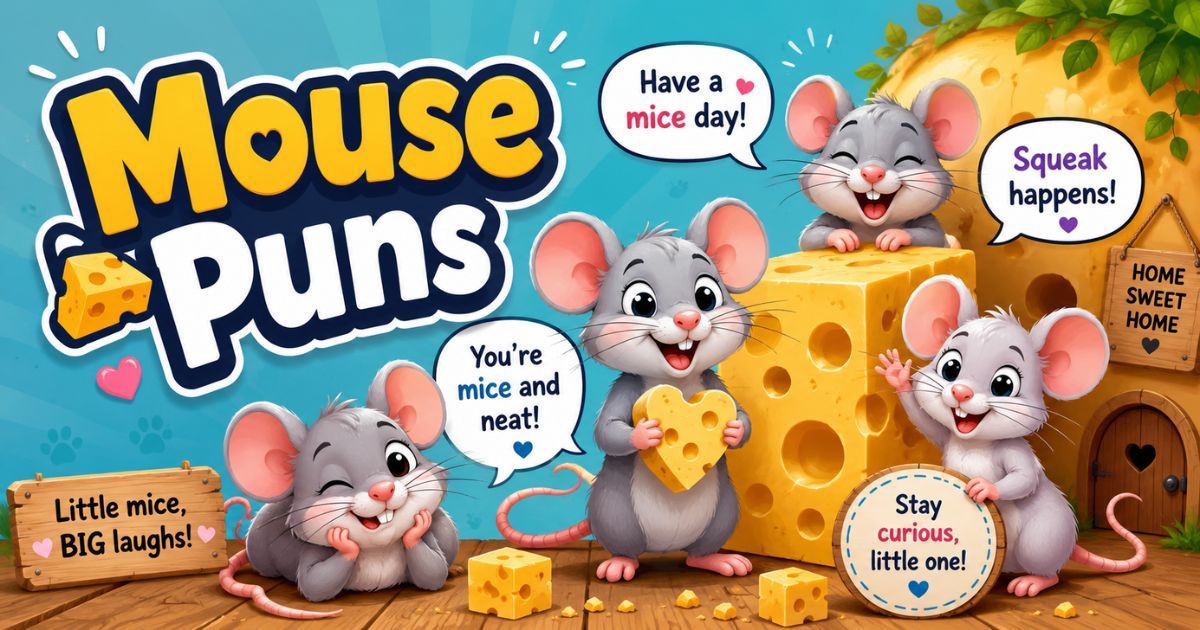Mouse Puns