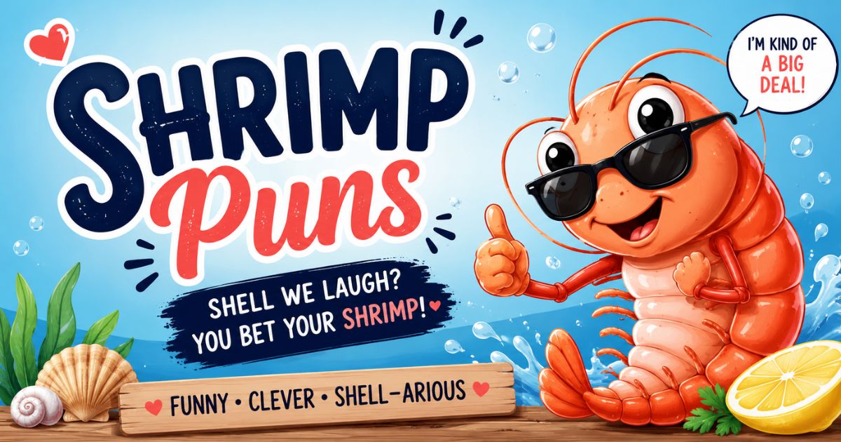 Shrimp Puns