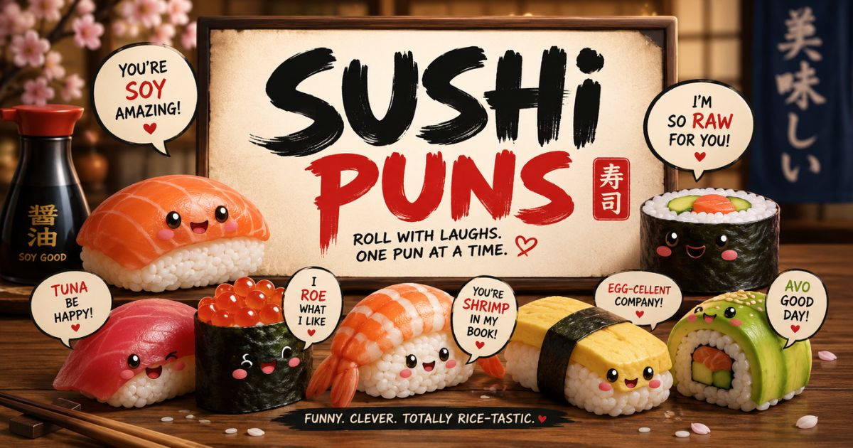 Sushi Puns