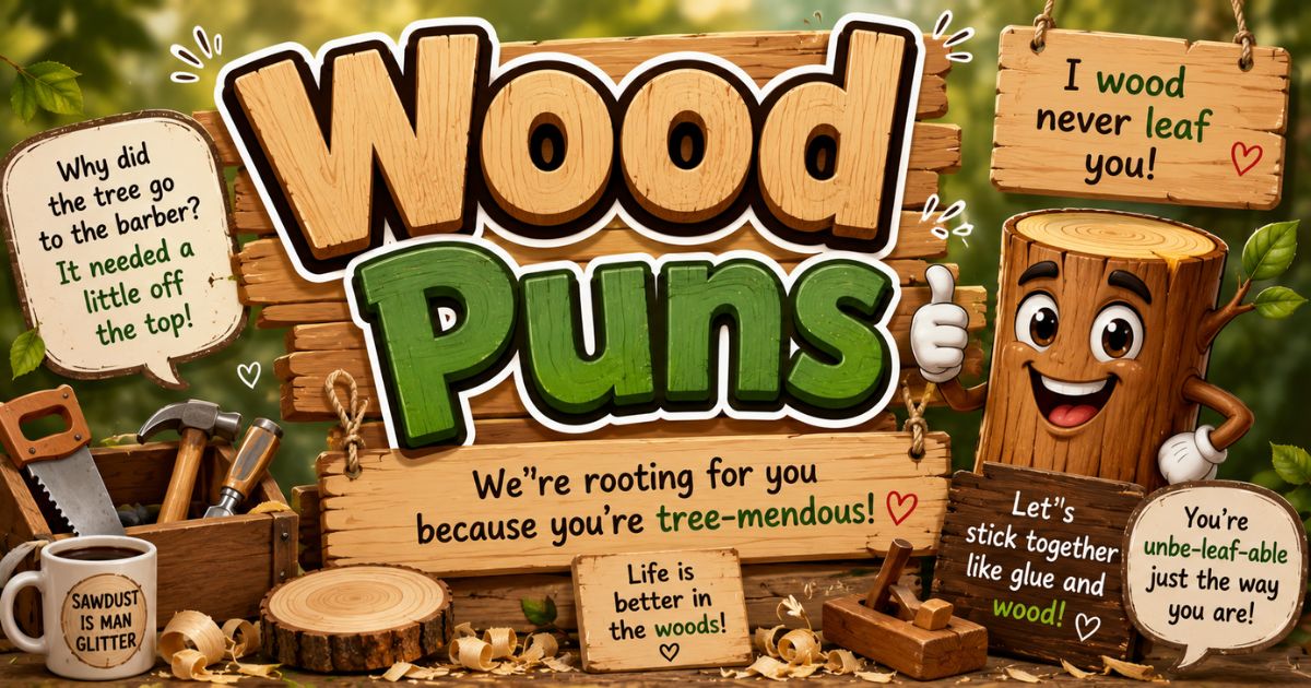 Wood Puns