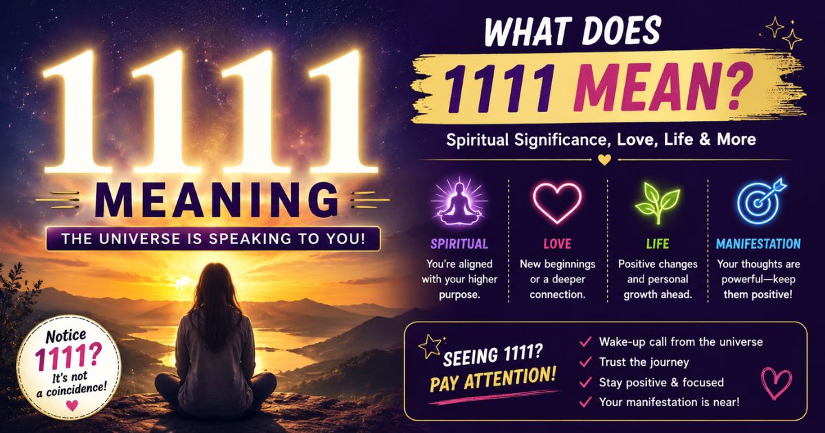 1111 Meaning