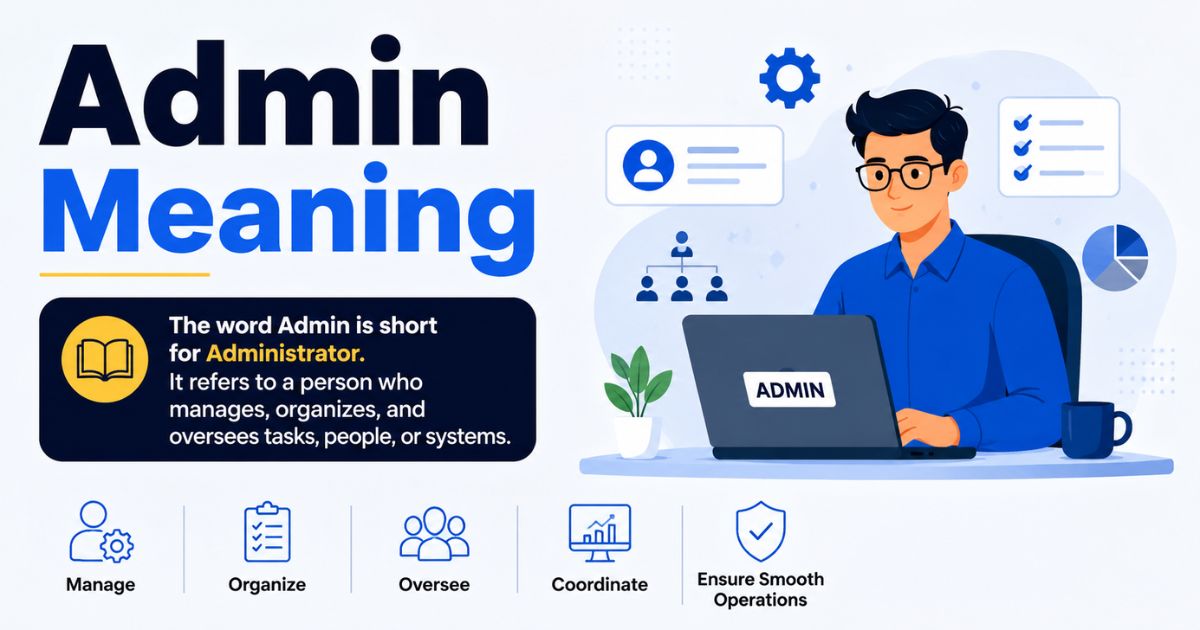 Admin Meaning