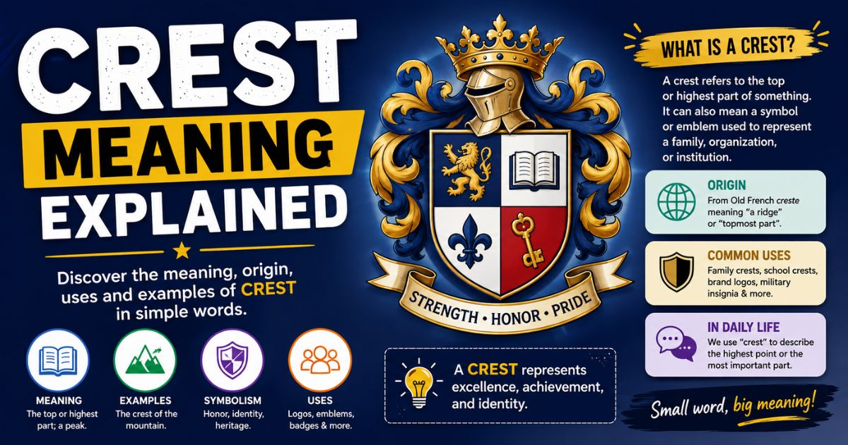 Crest Meaning Explained