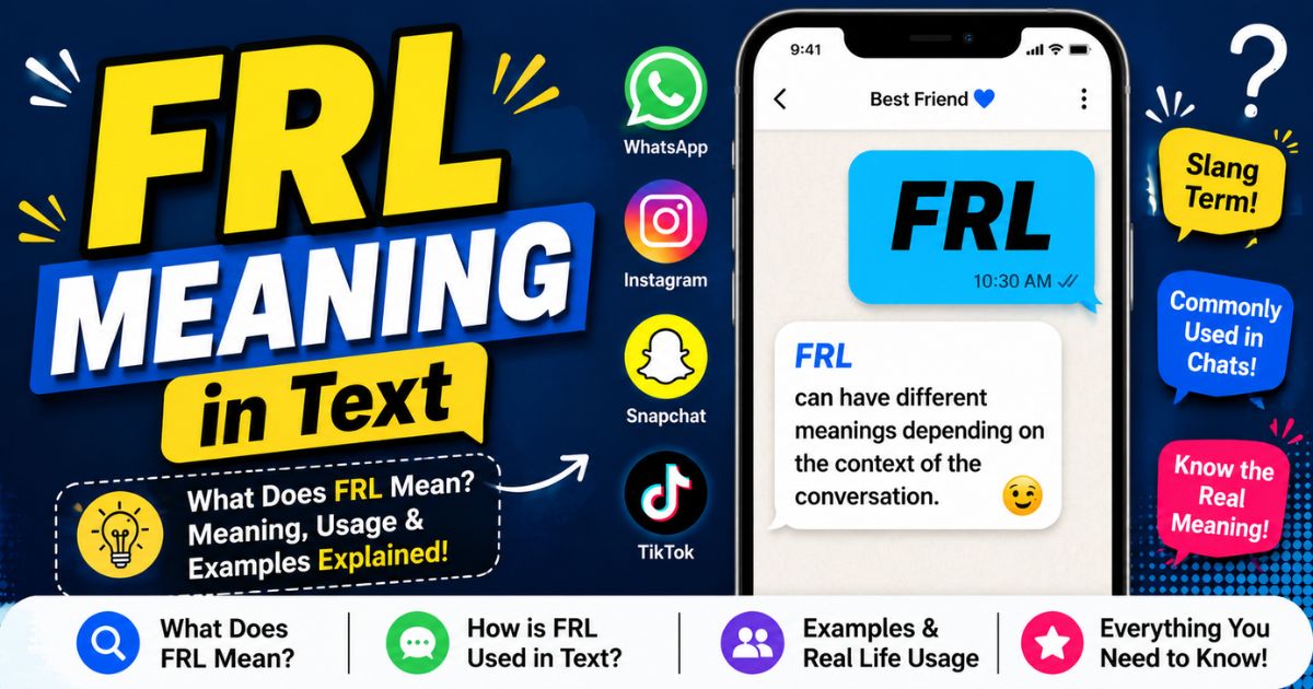 FRL Meaning in Text