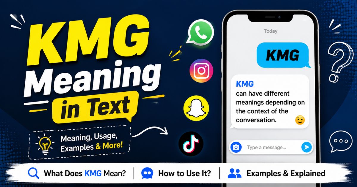 KMG Meaning in Text