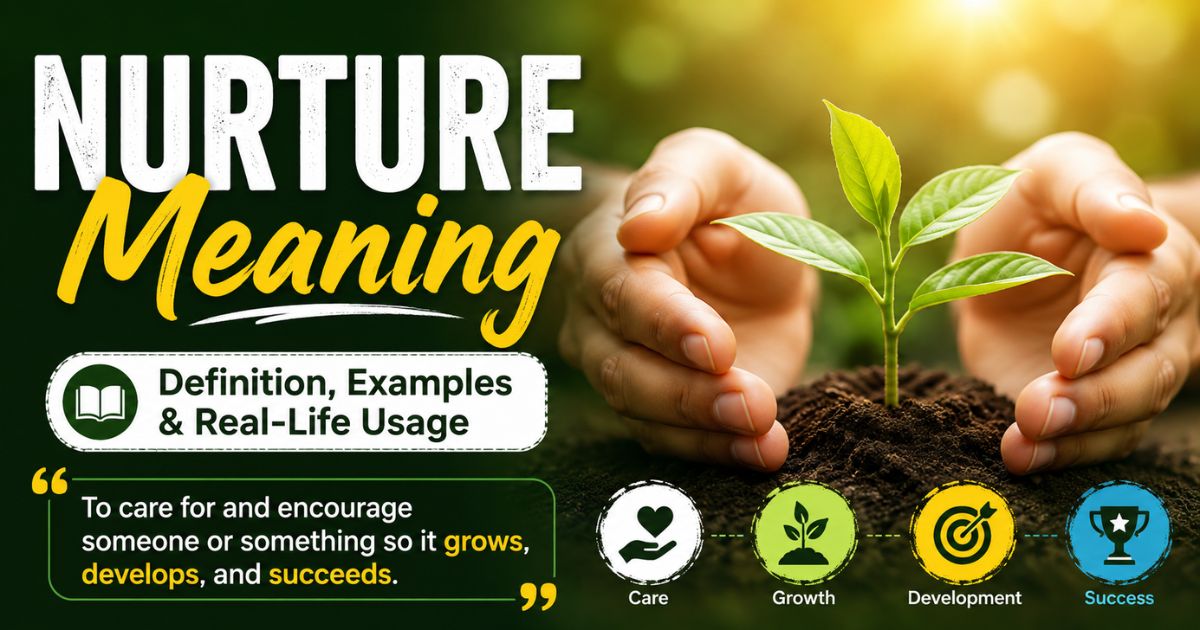 Nurture Meaning