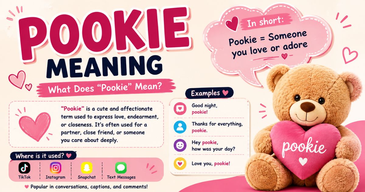 Pookie meaning
