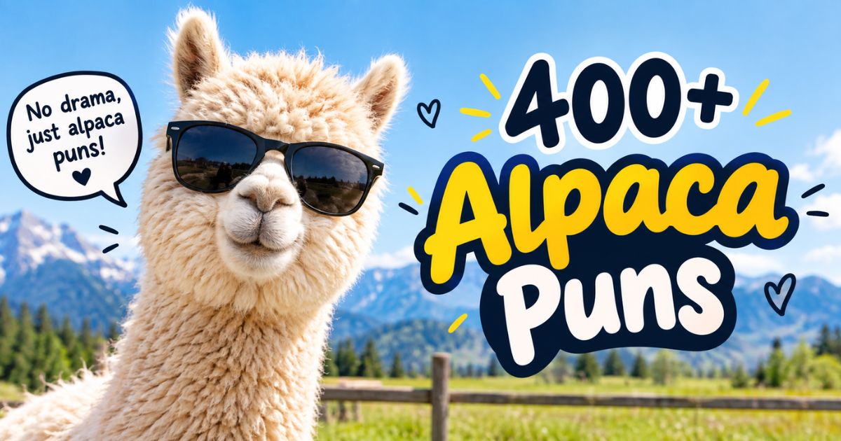 Alpaca Puns