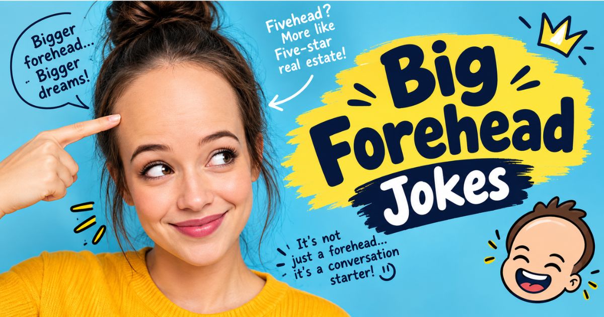 Big Forehead Jokes
