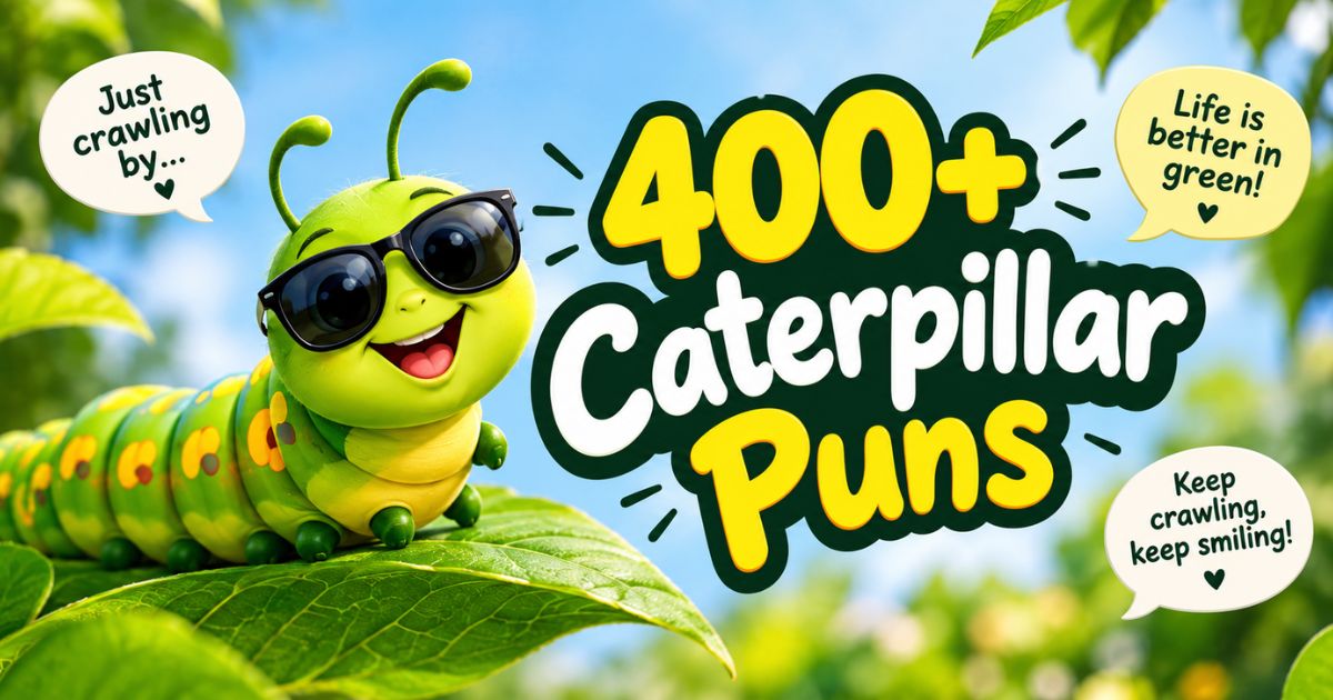Caterpillar Puns
