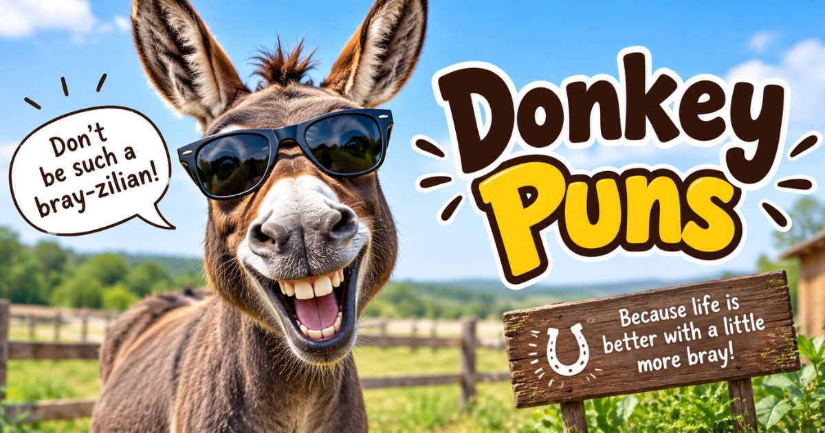 Donkey Puns