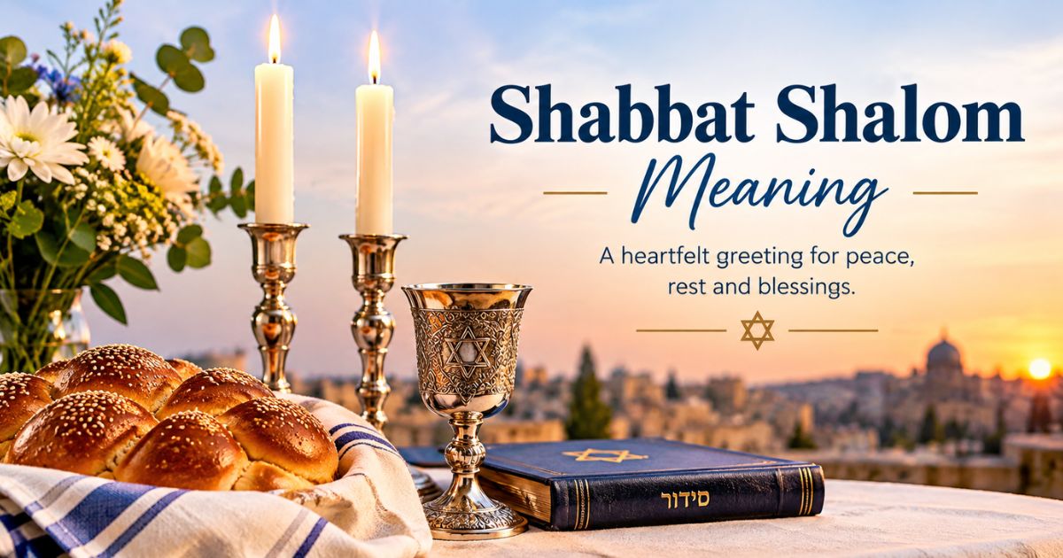 Shabbat Shalom Meaning