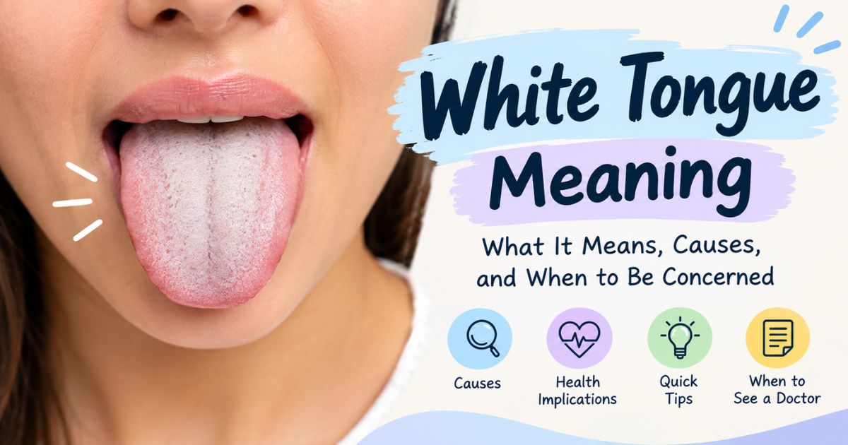 white tongue meaning