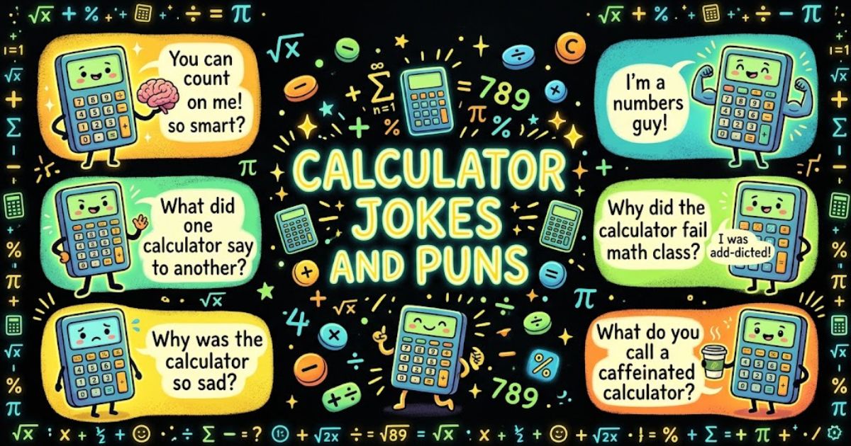 Calculator Jokes and Puns