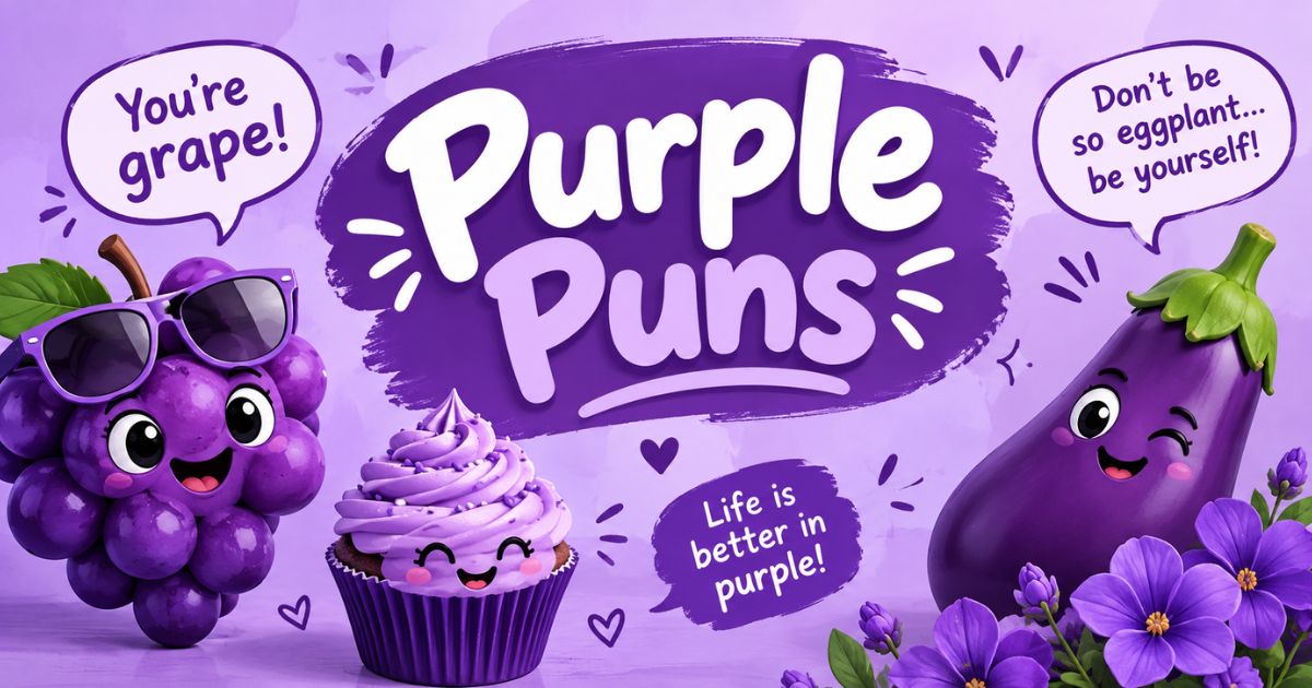 Purple Puns