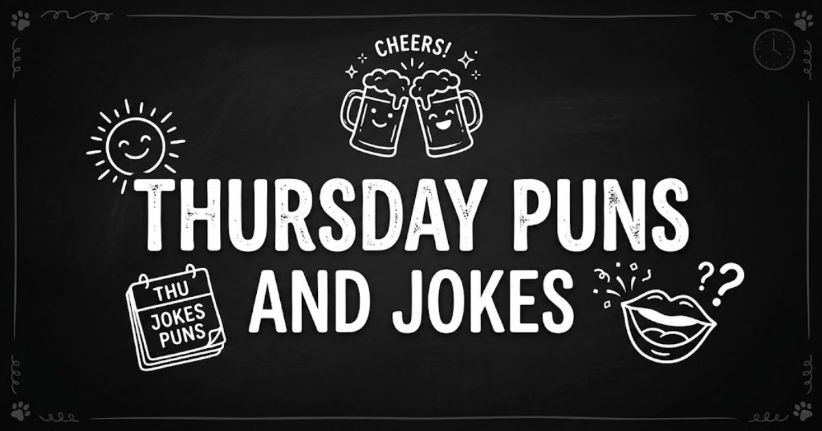 Thursday Puns and Jokes